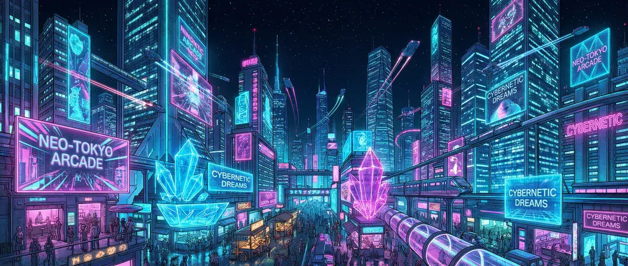 mile体育 赛博朋克水晶不夜城全景 - 博彩信息聚合